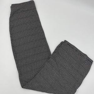 Old Navy 36” Side Slit Striped Maxi Skirt